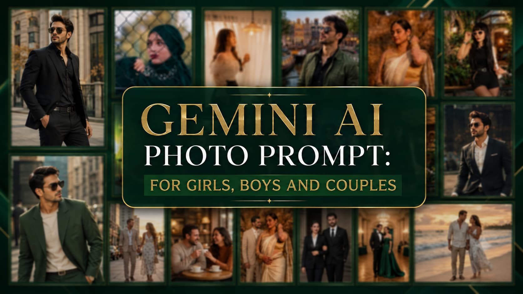 Gemini AI Photo Prompt: For Girls, Boys and Couples
